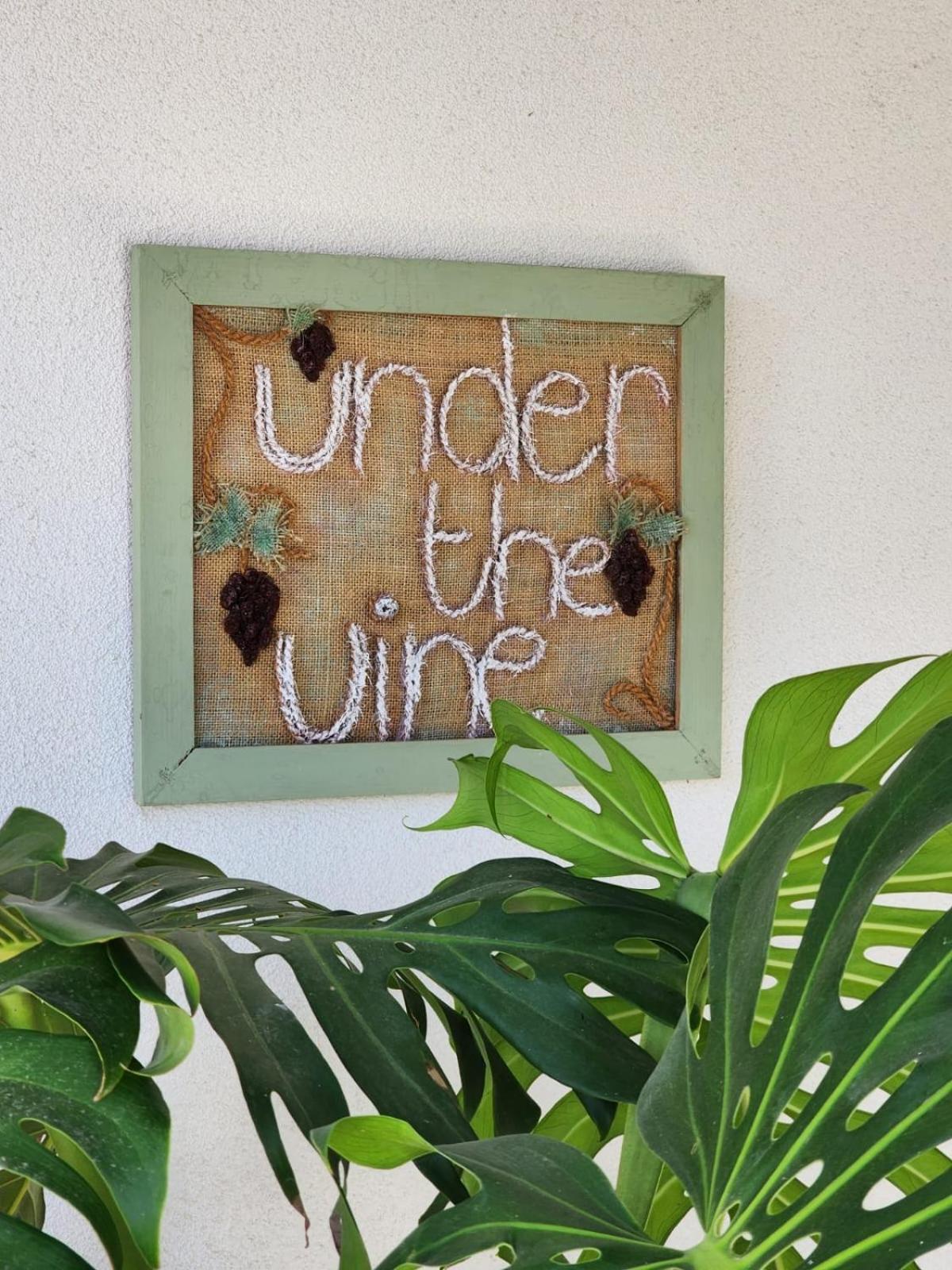 Апартаменты Under The Vine Garden House Platanion Экстерьер фото